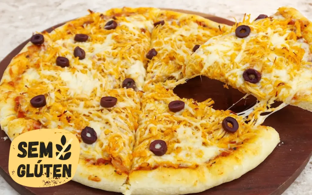 massa de pizza sem glúten